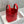 picotin lock red togo leather silver hardware