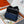 HM Mini Herbag Gold Buckle 20 Navy Blue Canvas and Hunter Cowhide 243255