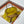 HM Garden Party 30cm Bag Brown Togo Yellow Canvas