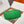 HM Garden Party 30cm Bag Green Togo Blue Canvas