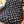 Scarf 140 CM In Black Mix White Cashmere And Silk 335765