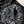 SQUARE SCARF 140 CM IN BLACK MIX WHITE MONOGRAM SILK 393136