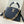 CAPUCINES BB 27CM DARK BLUE TAURILLON LEATHER