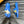 LV SLIPPERS IN COBALT BLUE MONOGRAM CALFSKIN