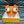 LV SLIPPERS IN CARROT ORANGE MONOGRAM CALFSKIN