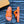 LV OASIS MULE IN CARROT ORANGE CALFSKIN
