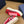 CD B33 Sneaker Red Pink Oblique Jacquard Fabric And Lambskin