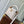 CAPUCINES MINI 21 WHITE GREY CROCODILE EMBOSSED CALFSKIN GOLD HARDWARE