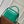 CAPUCINES BB 27 GREEN TAURILLON GOLD HARDWARE