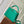 CAPUCINES BB 27 GREEN TAURILLON GOLD HARDWARE