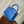 CAPUCINES BB 27 COBALT BLUE TAURILLON MOP GOLD HARDWARE