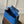 CAPUCINES BB 27 COBALT BLUE TAURILLON MOP GOLD HARDWARE