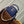 CAPUCINES MINI 21 DARK BLUE TAURILLON GOLD HARDWARE