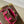 alma nano 18 monogram canvas dark pink calfskin