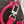 alma nano 18 monogram canvas dark pink calfskin