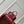 alma nano 18 monogram canvas dark pink calfskin