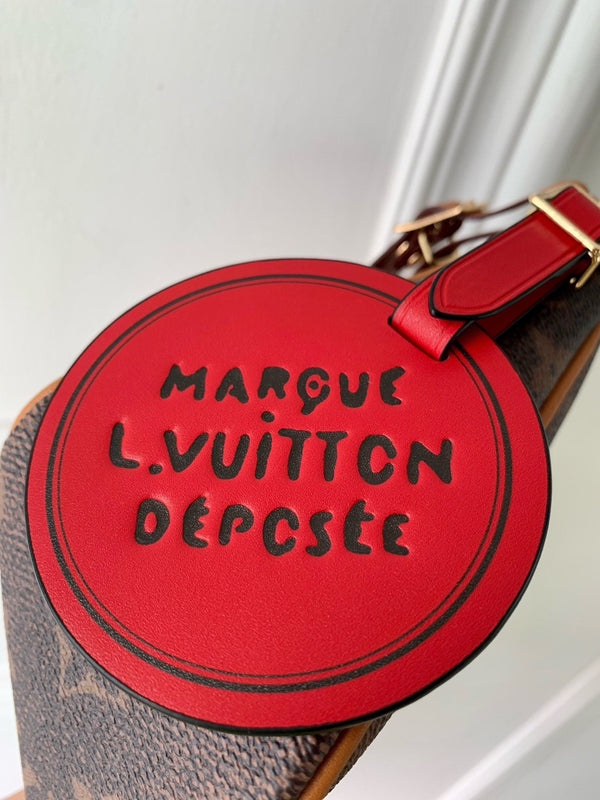 Lv Pochette Accessoire XL Brown Monogram