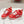 LV Skate Sneakers Orange Metallic and Perforated Calf Leather 528547