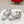 LV Skate Sneakers Silver Metallic and Perforated Calf Leather 528548