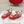 LV Trainer Sneaker Red White Cowhide and Mesh 528556