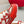 LV Trainer Sneaker Red White Cowhide and Mesh 528556