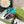 HAIRBAND IN TURQUOISE GREEN FLORAL SILK 252676