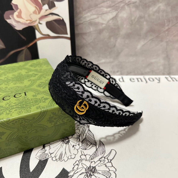 HAIRBAND IN BLACK LACE 295830