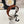 GINGER ORANGE MONOGRAM CANVAS HAIRBAND 369309
