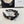 BLACK MIX WHITE FABRIC HAIRBAND 412463