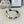 WHITE FABRIC HAIRBAND WITH CRYSTAL 412474