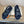 HM Men's Electric Sandals Navy Blue Calfskin 602594