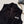 CC 26s Vest Black Wool Viscose 338885