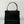 RODEO MINI BAG 22 IN BLACK SMOOTH CALFSKIN SILVER HARDWARE