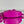 LE CAGOLE SMALL SHOULDER BAG 26 WITH RHINESTONES IN DEEP PINK CROCODILE EMBOSSED CALFSKIN