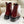 HM Funk Ankle Boot Red Shiny Cowhide 348024