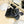 SL CASSANDRA FLAT SANDALS BLACK CALFSKIN