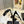 SL RHINESTONE HEELED SANDALS BLACK SATIN
