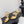 DC Satin Sandals Yellow Sheepskin & Fusible Rhinestones 313667