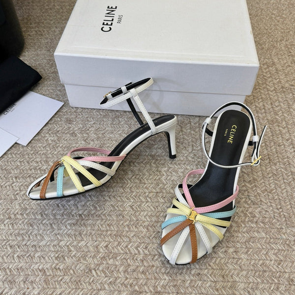 CL Triomphe Sandal 6.5cm Multicolor Lambskin 835892