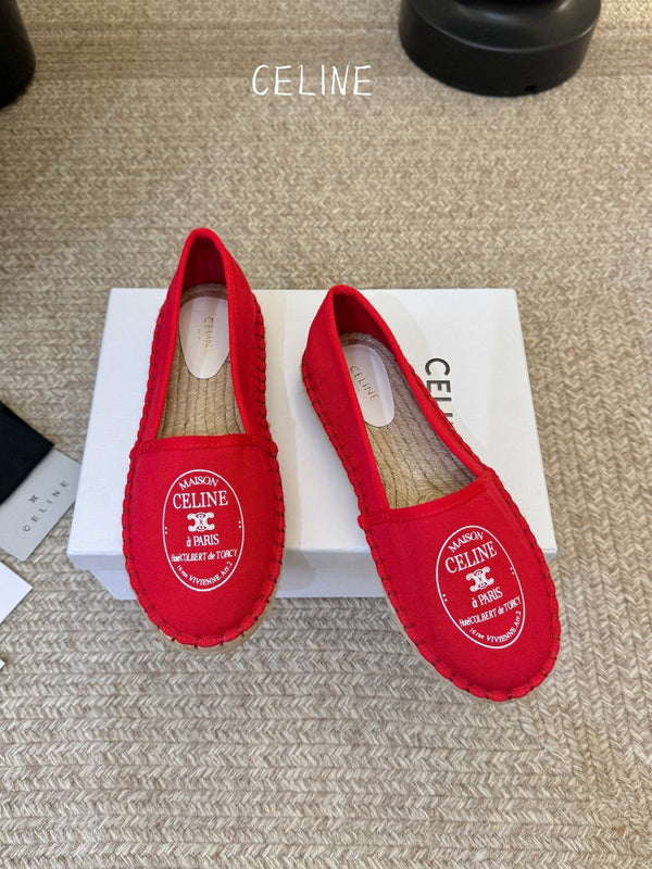 CL Maison Espadrilles Red Canvas 835906