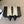 CC 26ss Ballet Flat Black White Lambskin 835691