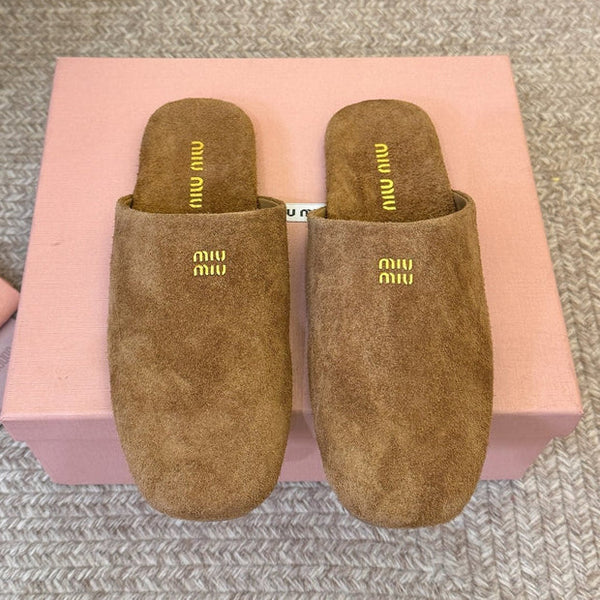 Miu 2026 Mules Suede 941987