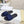 The Row Malick Fur Slide Dark Blue 707546