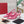 VL Rockstud Bow Slingback Fusca Pink Patent Leather Pump 60mm