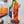 Horse Reality Scarf 90 CM In Colorful Silk Twill  279120