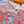 Retour A La Nature Shawl 90 CM In Pink Colorful Silk Twill 198584