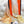 Faubourg Tropical Detail scarf 110 CM In Beige Colorful Silk  208584