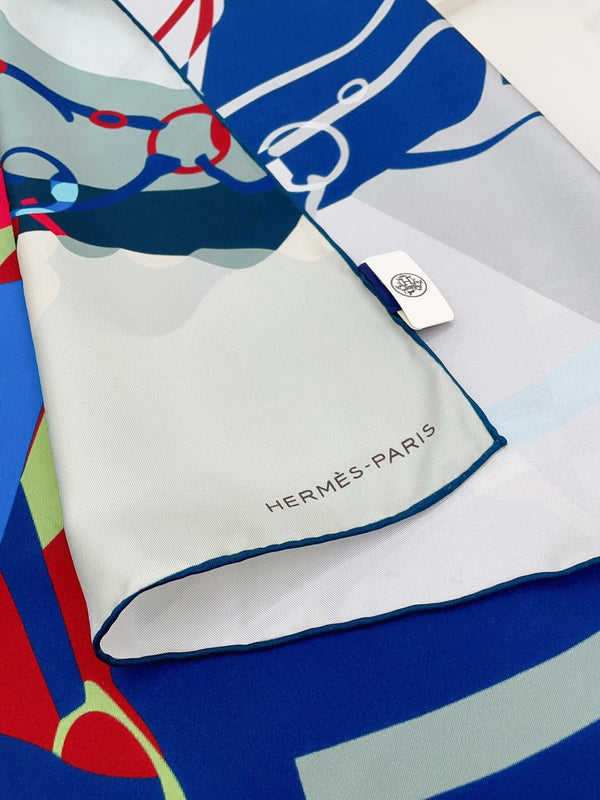 Scarf 90 CM In Colorful Silk Twill 233120