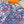 Le Jaguar Et Le Colibri Shawl 90 CM In Blue Colorful Silk Twill 274207