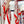 En Attendant Ulysse Shawl 140 CM In Red Colorful Cashmere And Silk 294496